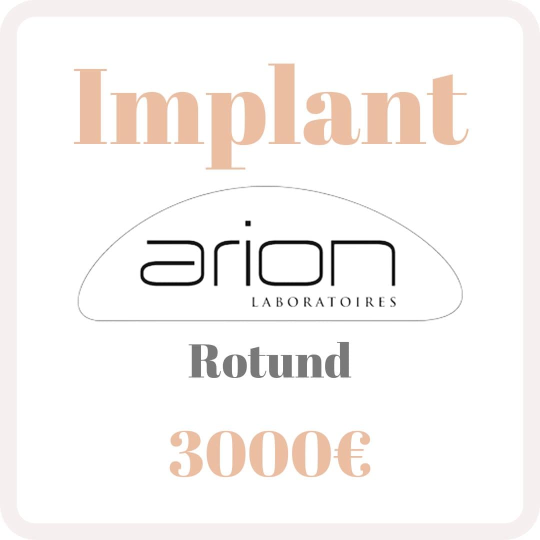Implant mamar rotund arion